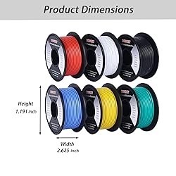 DONOKY 22 AWG Stranded Electical Wire