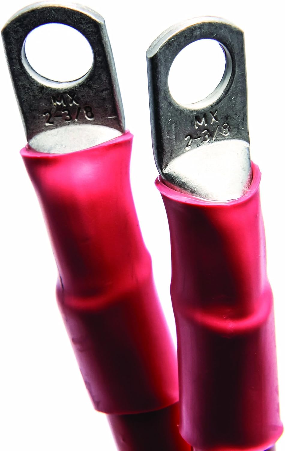 Camco 47456 Red 3/8" Stud 72" Long 4-Gauge Marine Battery Cable and Lug Assembly Tinned: Automotive