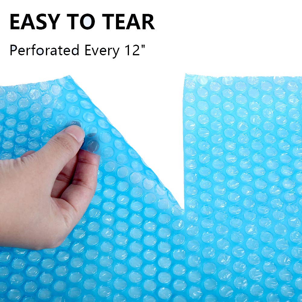 2Pack Bubble Cushioning Wrap Rolls, 3/16" Air Bubble, 12 Inch x 72