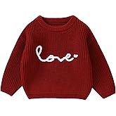 Toddler Baby Girl Boy Sweater Halloween Pumpkin Knit Sweater Long Sleeve Oversized Pullover Fall Winter Clothes
