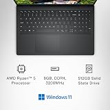Dell Inspiron 15 3525 Laptop FHD 120Hz AMD Ryzen 5 5500U 8GB RAM 512GB SSD UK view 6