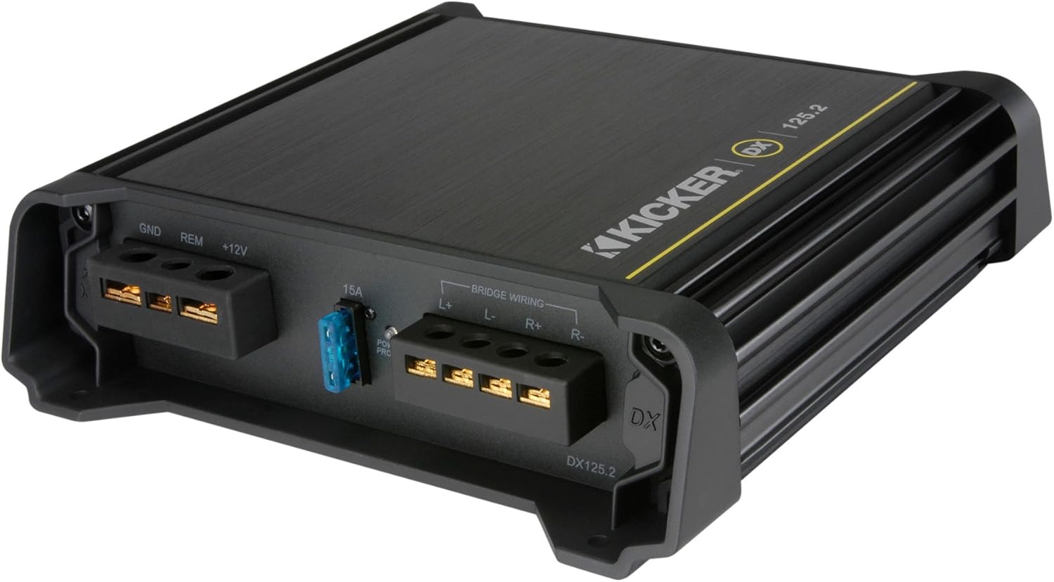 Electronics Amplifiers Kudosprs Com Dx1252 Kicker 11dx1252 125w Rms 2 Channel Dx Series Amplifier