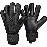 Renegade GK Fury Goalie Gloves with Microbe-Guard (Sizes 6-11, 7 Styles, Level 4) Pro-Tek Fingersaves & 4+3MM Giga Grip | High Performance Pro-Level Goalkeeper Glove | Based in The USA