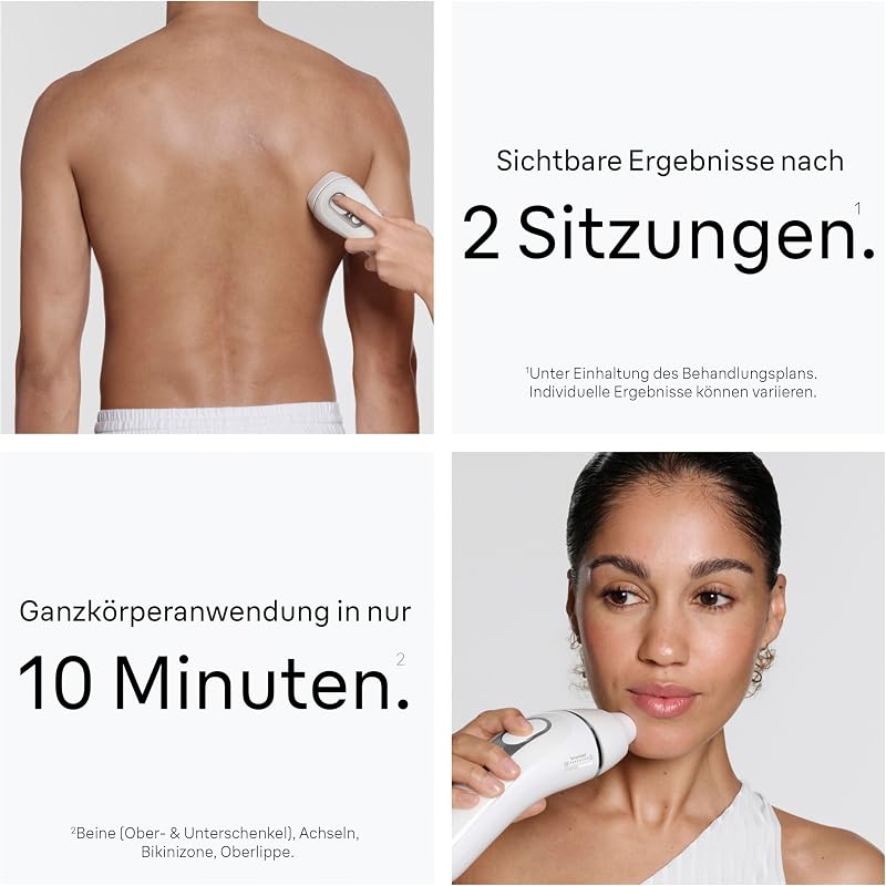 IPL Geräte Haarentfernung Silk·expert Pro 5, PL5234, Weiß/Silber