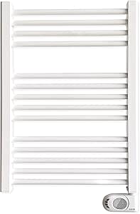 hjm NOOR 500 Toallero eléctrico, secatoallas programable, W, Blanco