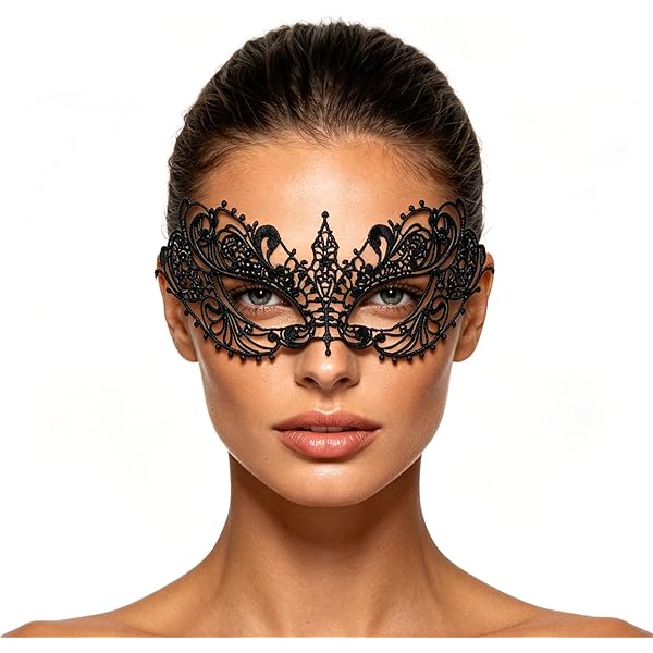 Amazon.com: JeVenis Luxury Sexy Lace Eyemask for Masquerade Party