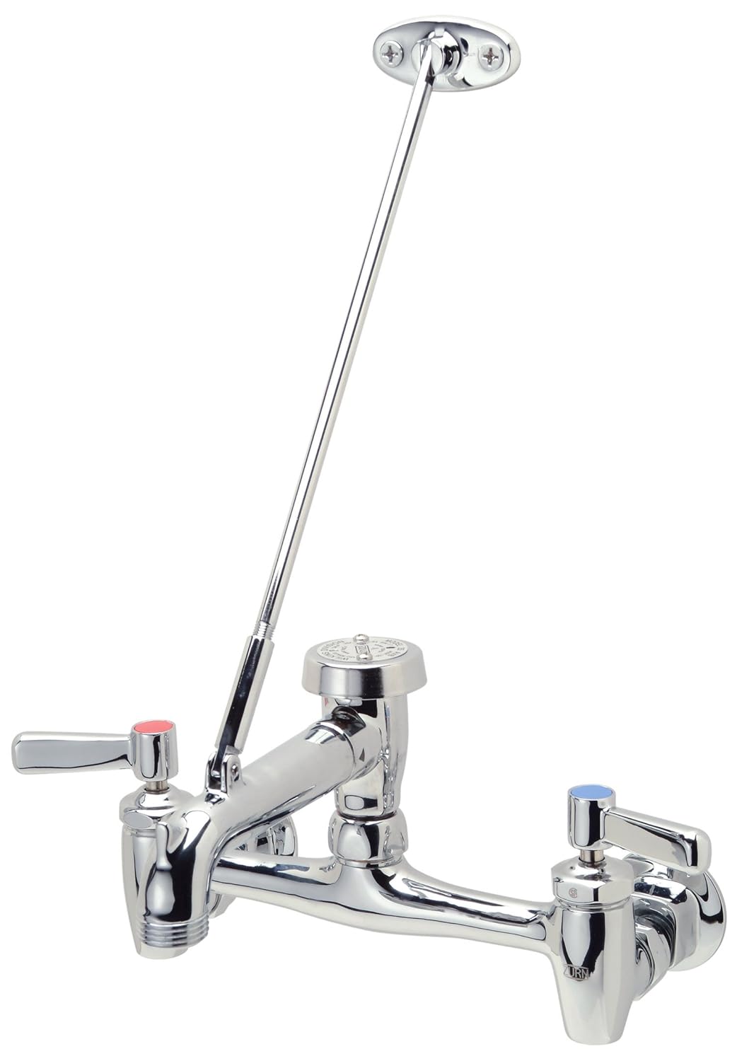 Zurn Z843m1 Sink Faucet With 6 Vacuum Breaker Spout Lever