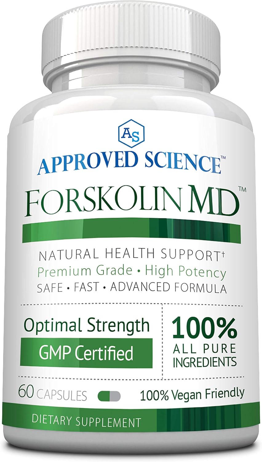 Forskolin MD -Activate & Boost Metabolism. 100% Natural Ingredients. 1 Bottle.