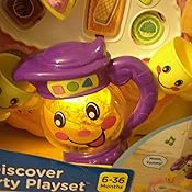 vtech pretty party tea set