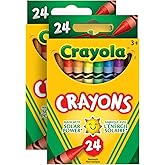 Crayola 2 pack 24ct Crayons Bundle - �鶹��, Multi