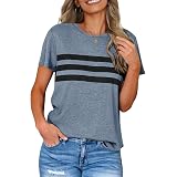 YunJey Round Neck Triple Color Block 