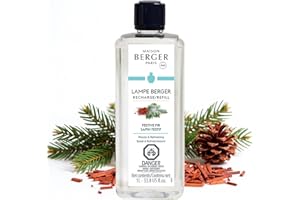 MAISON BERGER - Festive Fir - Lampe Berger Fragrance Refill for Home Fragrance Oil Diffuser - Air Freshener - 33.8 Fluid Ounces - 1 Liter