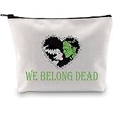 BDPWSS Couple Gift Monster & Bride Gift Monster Horror Movie Inspired Makeup Bag For Couple (We belong bag)