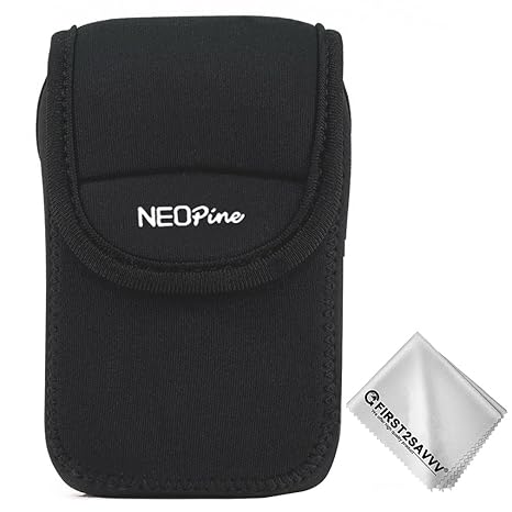 Negro Funda Cámara Reflex Neopreno Protectora para Fujifilm XF10 ...