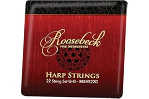 Roosebeck Harp String Set, 22, G - G