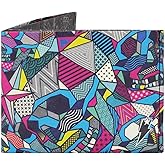 SUPERVEK Alter Ego Skull Stitched Paper Wallet - Vegan, Mighty Thin, Tear & Water-Resistant Slim Wallet for men - Mens Credit Card Holder Wallet - Skulls Streetwear Bifold Wallets - RFID Blocking