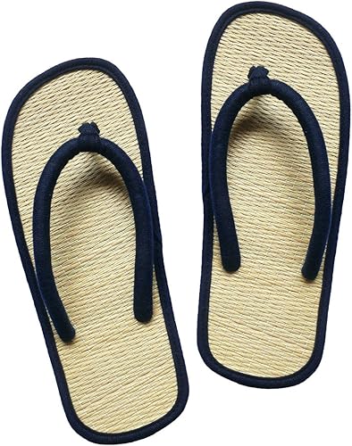 straw flip flops