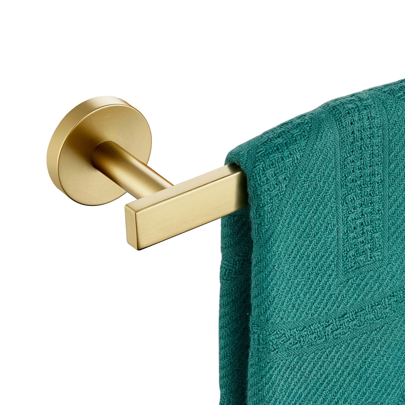 Photo 1 of AONEON 32 Inch Bathroom Towel Bar Bath Towel Rack Kitchen Towel Holder Long Towel Rails Wall Mounted SUS304 Stainless Steel Brushed Gold AN4001GD-L32