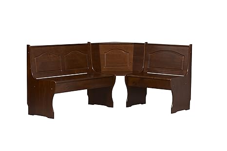 Collectibles Linon Chelsea Kitchen Dining Nook Corner Unit In