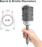Olivia Garden Ceramic+Ion Thermal Brush CI 45 Hair Styling Lightweight Ergonomic view 2