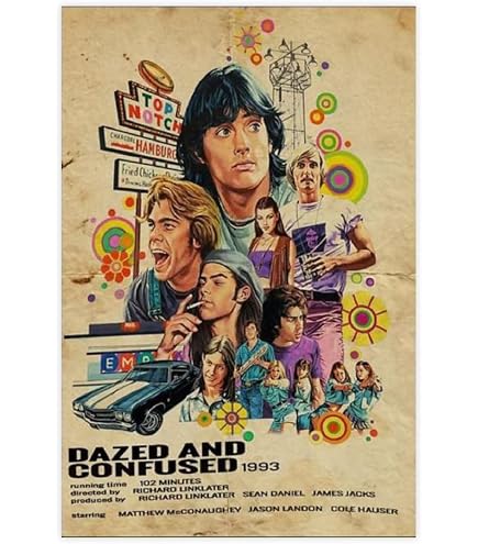 Amazon.com: GHFH Dazed And Confused Movie 14 Canvas Poster Wall