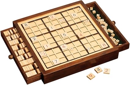 wooden sudoku
