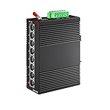 Lynxcel 8 Port Gigabit DIN-Rail Industrial Ethernet