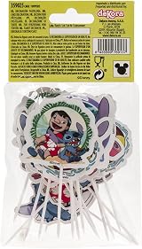 dekora Lilo & Stitch Cupcake Toppers 16 Pcs 8 Designs Food Safe view 4