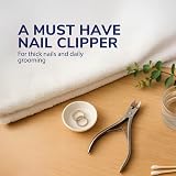 Scholl Nail Care Toe Nail Scissors Heavy Duty Stainless Steel Clippers Thick view 6