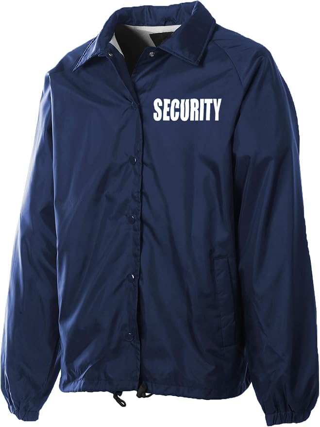 Security Windbreaker Jacket on Sale 