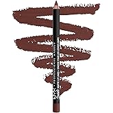 NYX PROFESSIONAL MAKEUP Matte Suede Lip Liner, Velvety-Smooth, Long-Lasting Formula For A Defined Lip Makeup Look - The OG Brew (Brown)