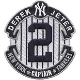 Derek Jeter Yankees Retirement #2 Patch