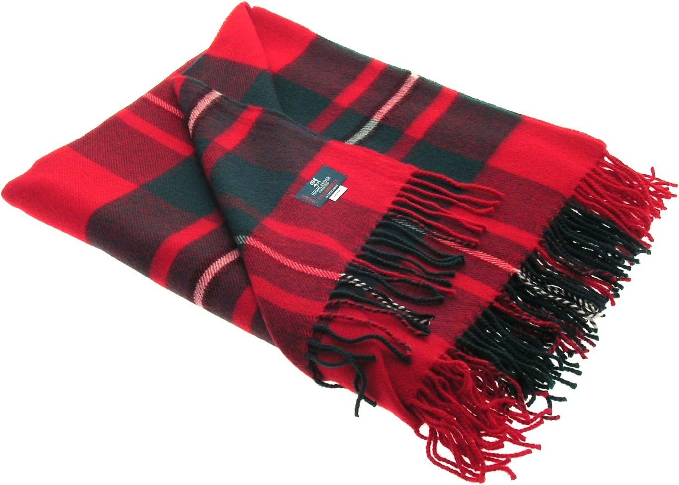 Macgregor Tartan Lambswool Travel Rug Amazon.co.uk Kitchen & Home