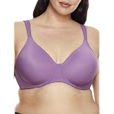 Leading Lady, Brigitte Full Coverage, Underwire, Lightly Padded T-Shirt Bra, Side &amp; Back Smoothing, Adjustable Straps,36A-54G