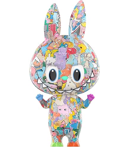 Amazon.com: POP MART MEGA LABUBU 1000% Tenth Anniversary, 31.5