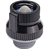 Raindrip R620CT, Anti-Siphon Backflow Preventer, 3/4-Inch FHT X 3/4-Inch MHT, Connects to Hose Bib and Drip Irrigation System, Blister Package, Plastic, Black