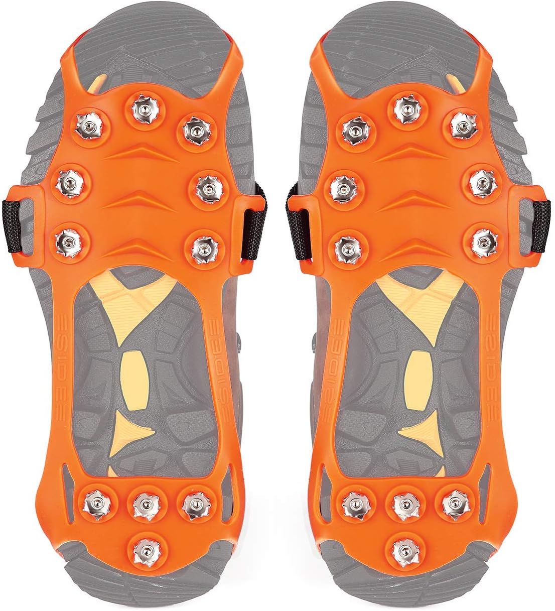 Wirezoll Ice Cleats, Stainless Steel Traction Cleats, Portable Walk Spikes Crampons