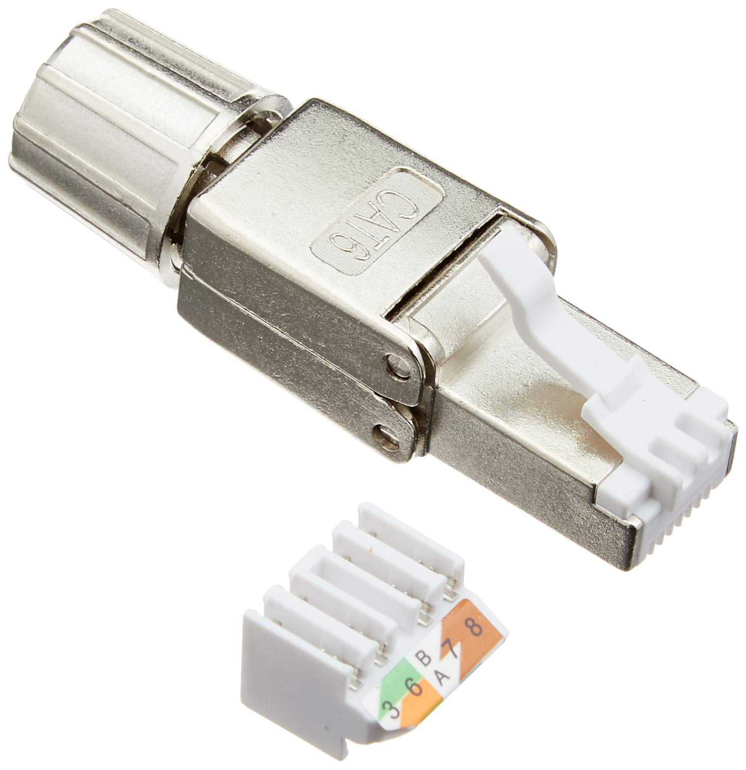 Delock RJ45 plug Cat.6 STP tool-free