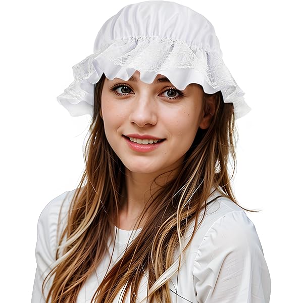 Amazon.com: Nicky Bigs Novelties Adult White Mob Hat - Granny