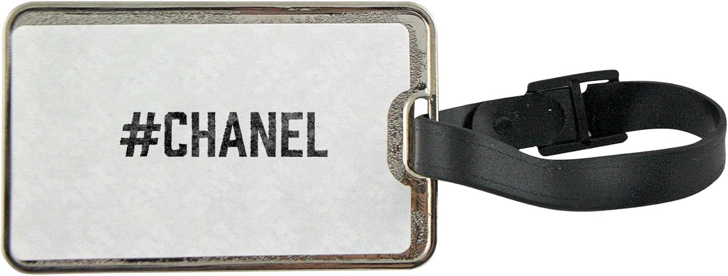 chanel luggage tag