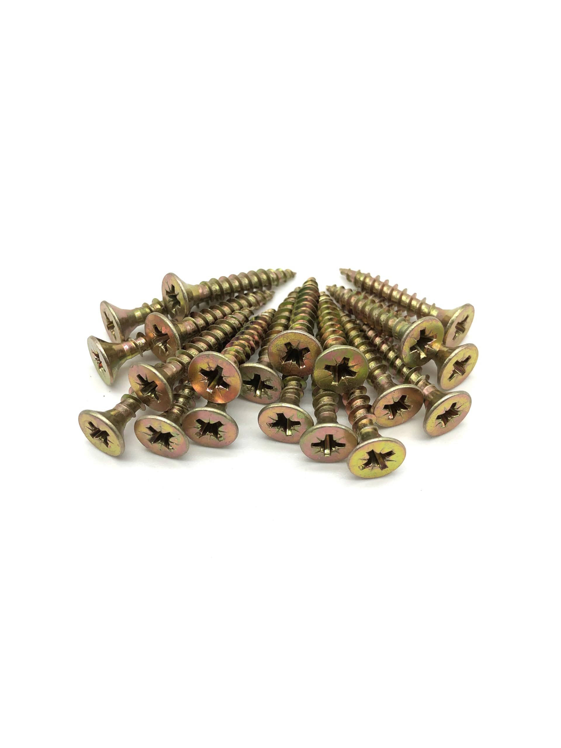 200 Pcs Box of Wood Screws 5mm x 30mm Double Countersunk Premium Easy Drive Woodscrews