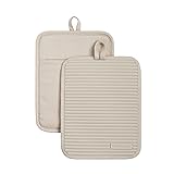 KitchenAid Ribbed Soft Silicone Pot Holder 2-Pack