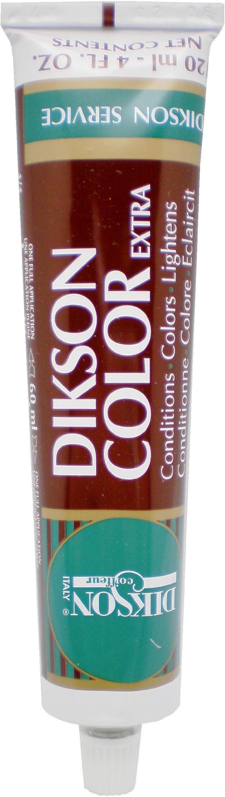 Dikson Service Extra 6RR/I Ruby Red Intense Permanent Hair Coloring Cream 4 fl. oz. (120 ml)
