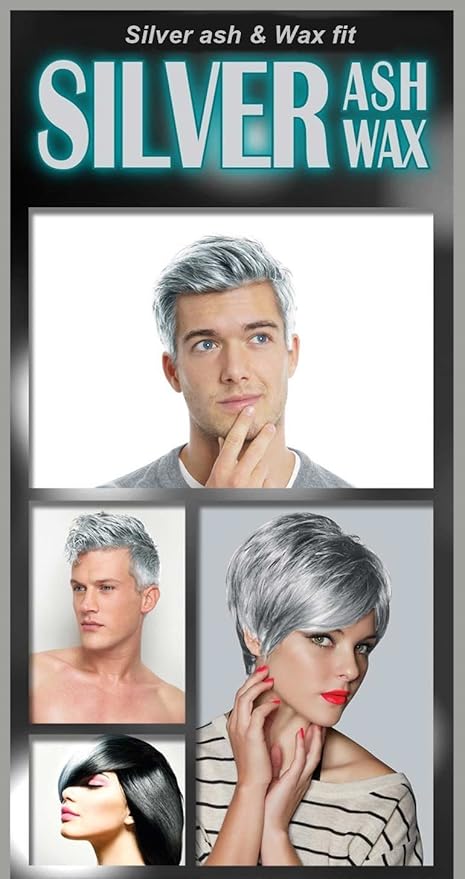 Buy Silver Ash Hair Wax 3 53 Oz Hair Color Wax Contains 17 Natural