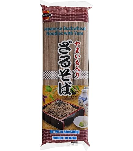 Amazon.com : Yamaimo Soba (Japanese Buckwheat Noodles w/ Yam