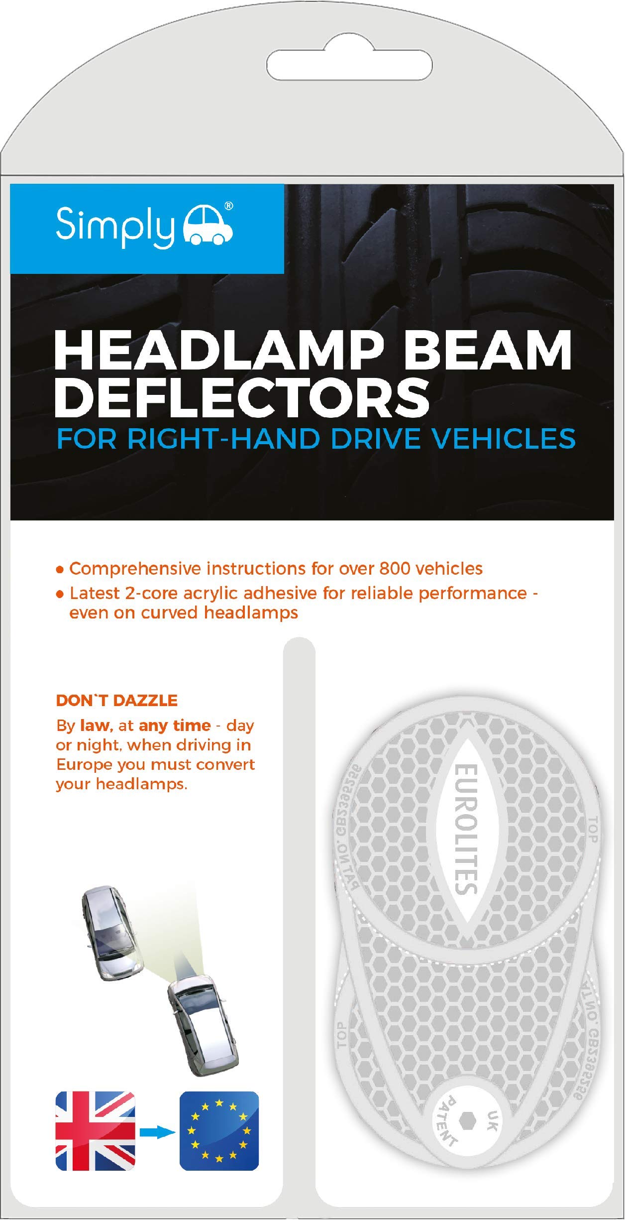 Simply SIM92160 Headlamp Adaptors
