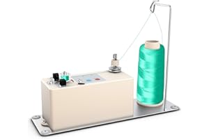 XBA Bobbin Winder, Portable Automatic Bobbin Winder, Electrical Bobbin Winder with Spool Thread Stand for Domestic and Industrial Sewing Machines