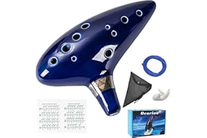 Mulucky Alto C Ocarina, 12 Tones (Dark Blue)