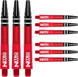 RED DRAGON Nitrotech Medium Stems Red 3 Sets Pack 9 Stems 48mm view 2