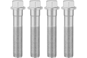 X4XZ 917-519 Front Wheel Hub Bearing Mounting Bolts Hardware Kit 4PCS for GMC Savana Sierra Yukon XL/Chevy Silverado 2500 3500 Express Suburban 2019-1999 Replaces# 15719028 917519